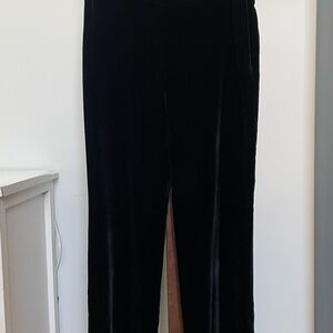 Lined Black Velvet Pants by Jones New York
